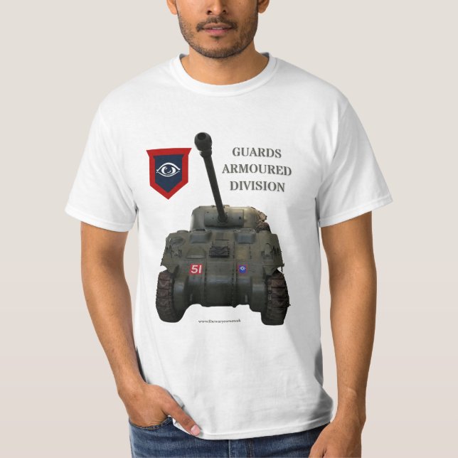 Camiseta Divisão blindada do Guarda (Frente)