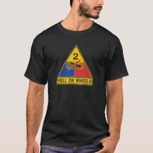 Camiseta Divisão blindada do segundo (segundo AD)