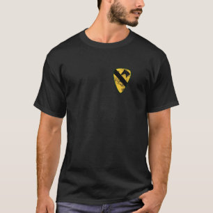 Camiseta Divisão CAV de 1rua Patch vestido