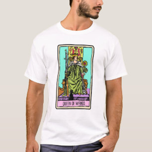 Camiseta Divisão das Crenças Culturais da Rainha de Wands T
