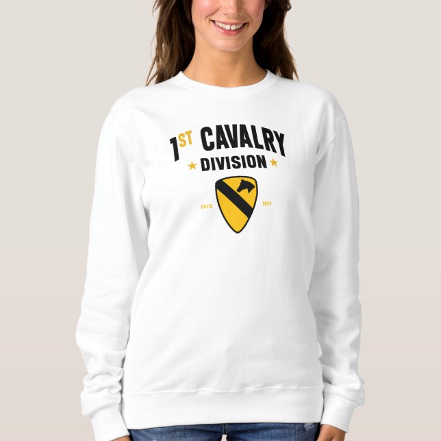 Camiseta Divisão de Cavalaria 1rua "Primeira Equipe" (Frente)