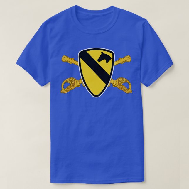 Camiseta Divisão de Cavalaria 1rua SSI w Br X (Frente do Design)