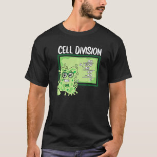 Camiseta Divisão de Células Cientista Biólogo Kids Bi