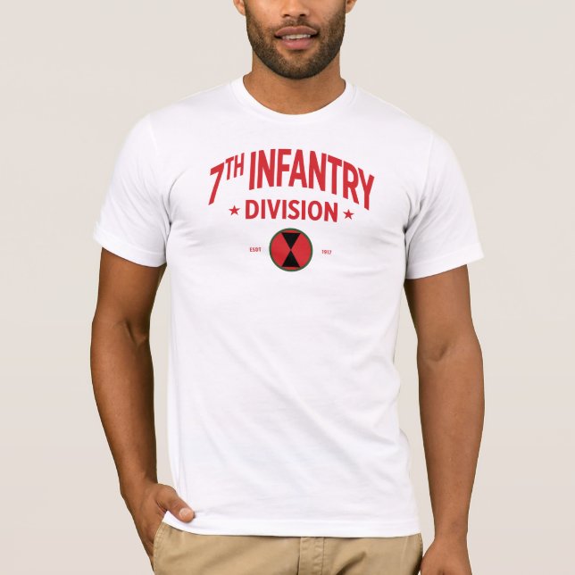 Camiseta Divisão de Infantaria 7 "Hourglass Division" (Frente)