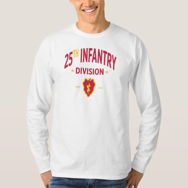 Camiseta Divisão de Infantaria de 25 - Relâmpago Trópico (Frente)
