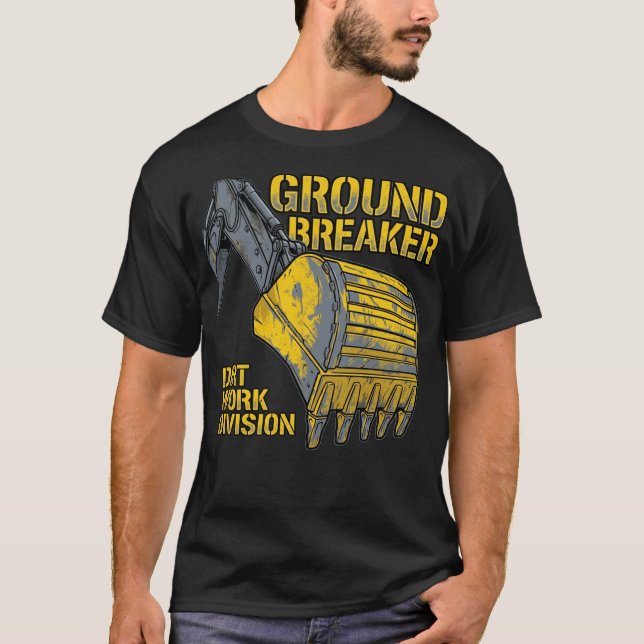 Camiseta Divisão de Obras de Terraplenagem da Construção Gr (Frente)