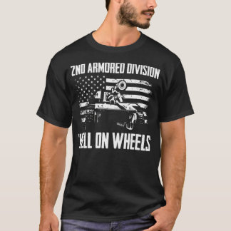 Camiseta Divisão De segundo Armado Inferno Em Rodas