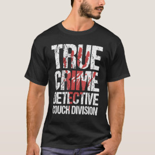 Camiseta Divisão de sofá de detetive criminal