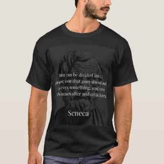 Camiseta Divisão do Seneca: Os Doers e os Críticos
