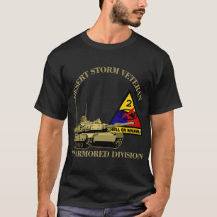 Camiseta Divisão segundo Armada Tempestade no Deserto Veter