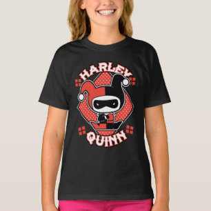 Camiseta Divisões de Chibi Harley Quinn