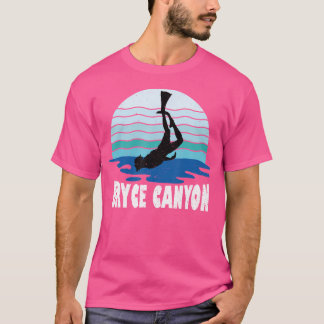 Camiseta Divisor Canyon De Bryce A Snorkeling Embaixo De Ág