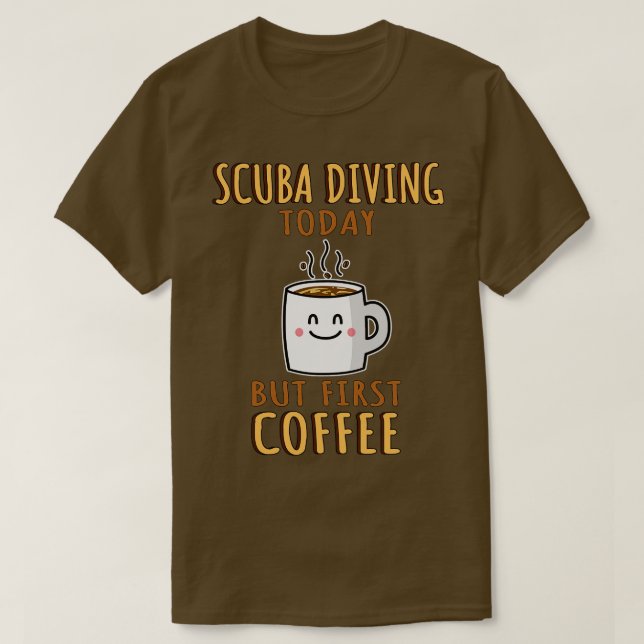 Camiseta Divisor Cute Scuba (Frente do Design)