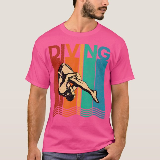 Camiseta Divisor de Borda de Springboard (Frente)