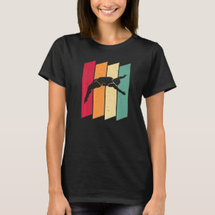Camiseta Divisor de borda do driver de plataforma retrô