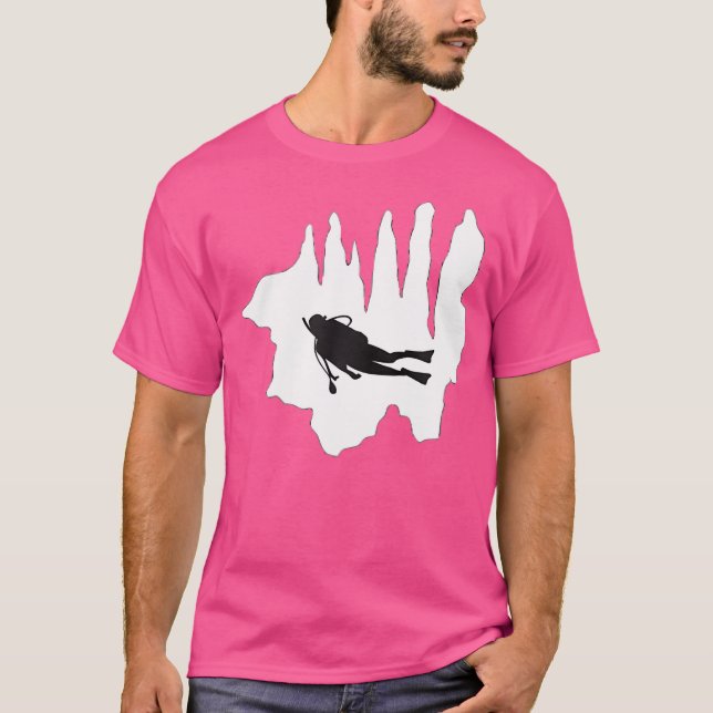 Camiseta Divisor de Cavernas (Frente)