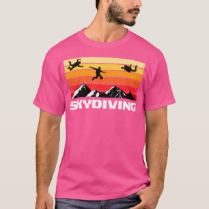Camiseta Divisor De Céu Themed Skydiving