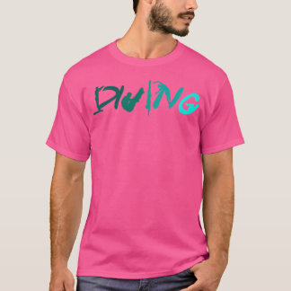 Camiseta Divisor de plataforma de mergulho de borda
