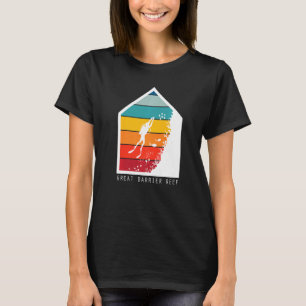 Camiseta Divisor de recifes de coral Mar da Austrália Excel
