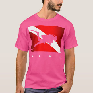 Camiseta Divisor de Scuba Roupa