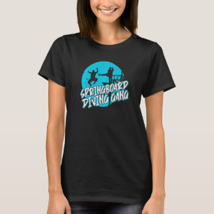 Camiseta Divisor Diver Springboard de plataforma divertida