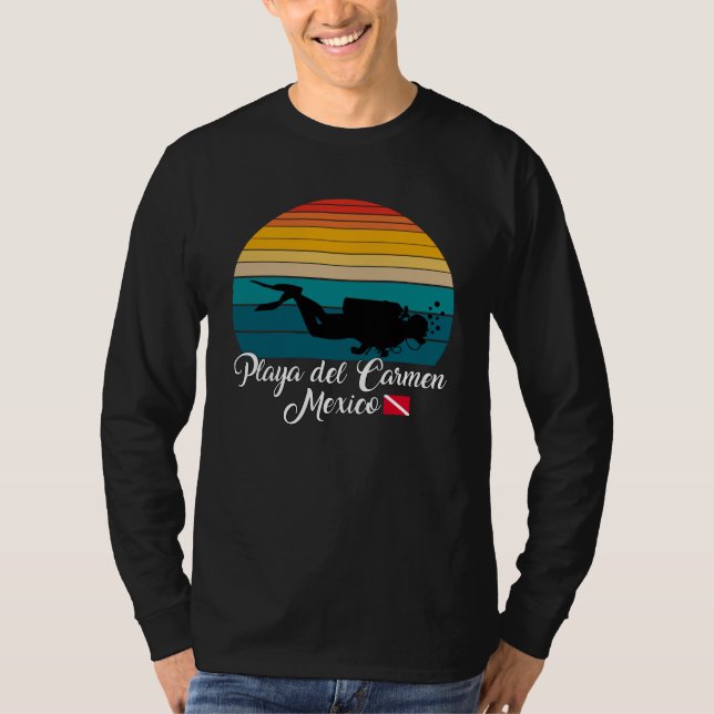 Camiseta Divisor Playa del Carmen México (Frente)