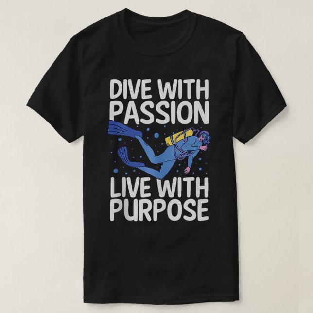 Camiseta Divisor Scuba 1 (Frente do Design)