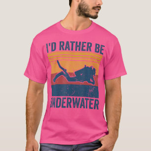 Camiseta Divisor Scuba Engraçado Para Mergulhadores