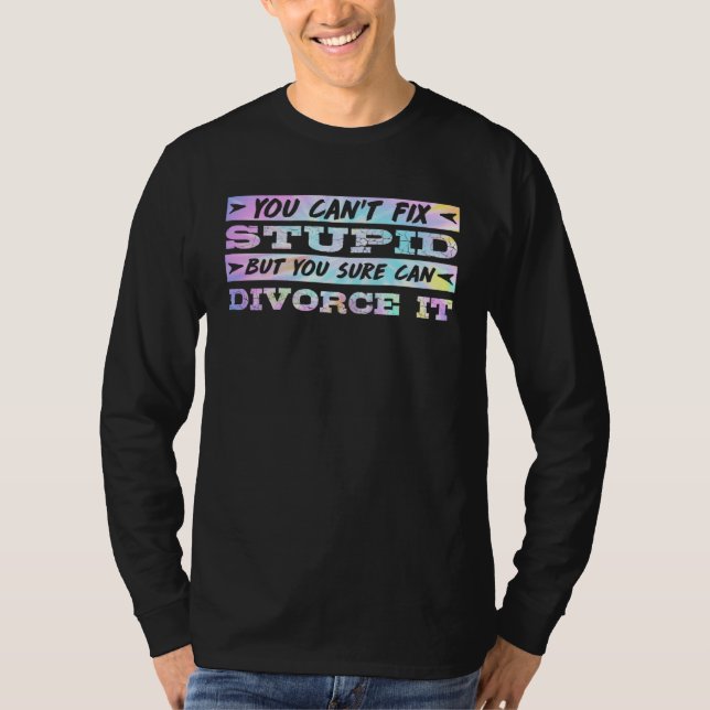 Camiseta Divorce Party Happily Divorced Men Divorce (Frente)