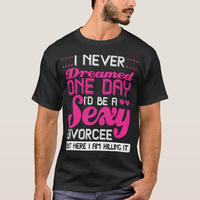 Camiseta Divorce Party - Presente Divorciar Divorcee Engraç (Frente)