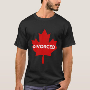 Camiseta Divorciado Canadá