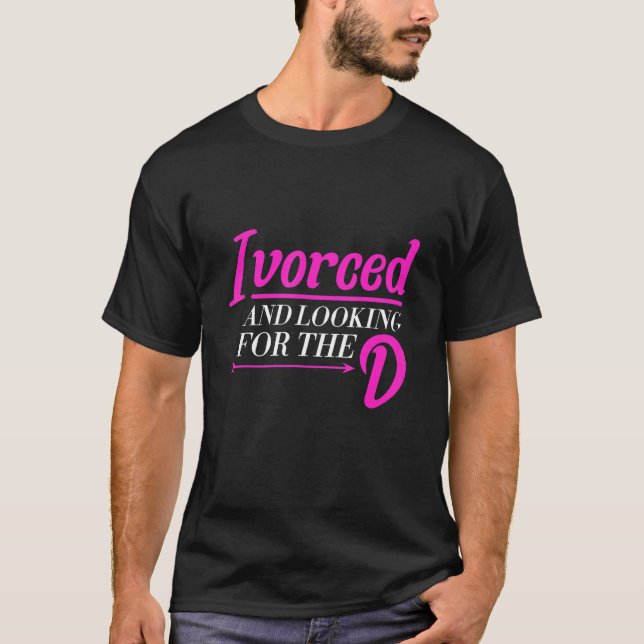 Camiseta Divorciado Divorciado D Casamento Divorce Esposa H (Frente)