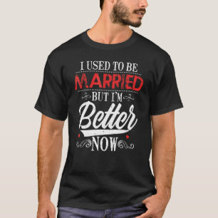 Camiseta Divorciado Separado Divórcio Divorciando