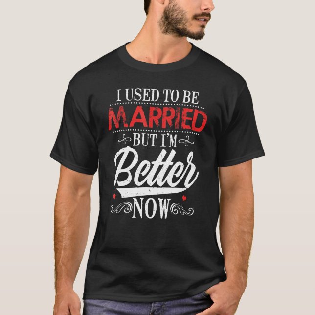 Camiseta Divorciado Separado Divórcio Divorciando (Frente)