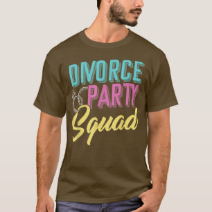 Camiseta Divorciar Divórcio de Esquadra E Divorciar Esposa