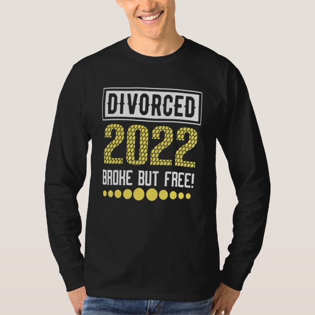 Camiseta Divórcio divertido divórcio sarcástico 9 (Frente)