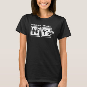 Camiseta Divórcio e problema resolvido com homens divorciad