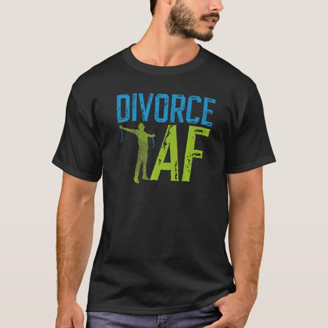 Camiseta Divórcio Feliz do Divórcio Af (Frente)