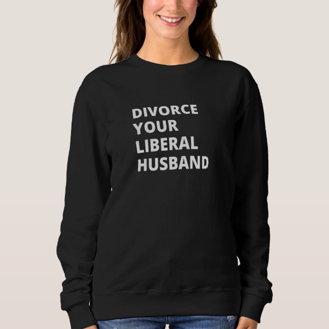 Camiseta Divorra Seu Marido Liberal (Frente)