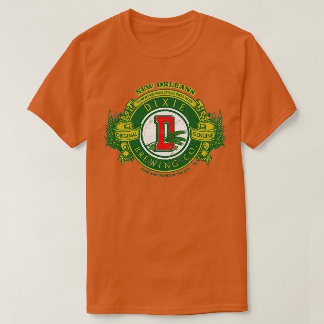 Camiseta Dixie Brewing (Frente do Design)