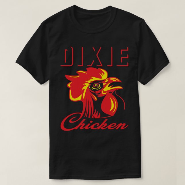 Camiseta Dixie Chicken Premium (Frente do Design)