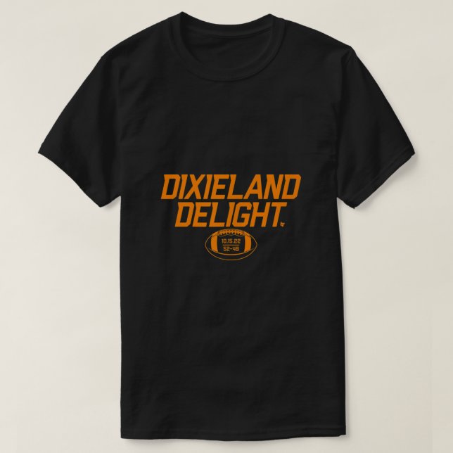 Camiseta Dixieland Delight Knoxville Tennessee Futebol (Frente do Design)