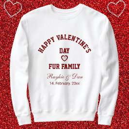 Camiseta DIY Pet Lovers BFF Valentines Day Gifts Red White