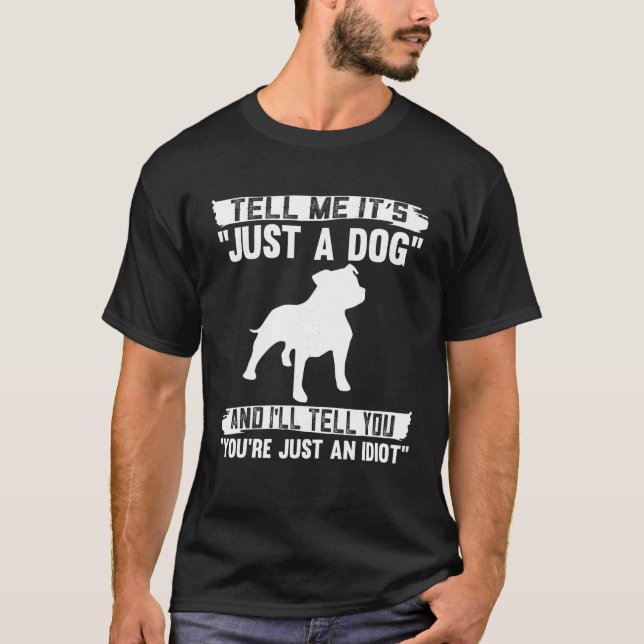 Camiseta Diz-me que é só um cão... (Frente)