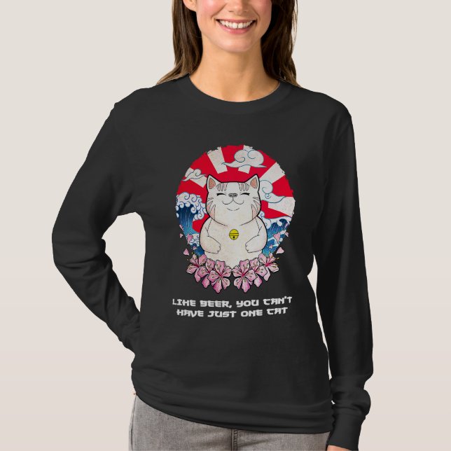 Camiseta Diz-se que Você Não Pode Ter Apenas Um Gato Citaçõ (Frente)