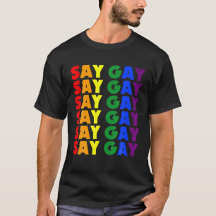 Camiseta Dizemos Orgulho gay - LGBT Flórida Orgulhosa