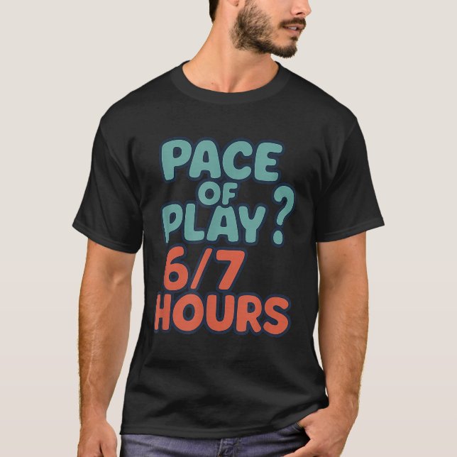 Camiseta Dizendo 67 piadas de golfe 67 Seis Sete 6 7 Meme P (Frente)