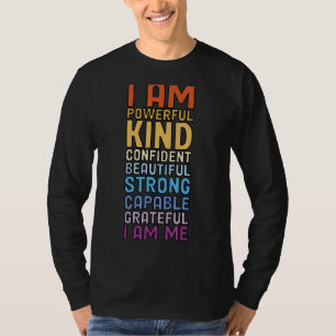 Camiseta Dizendo citações positivas mulheres inspiradoras