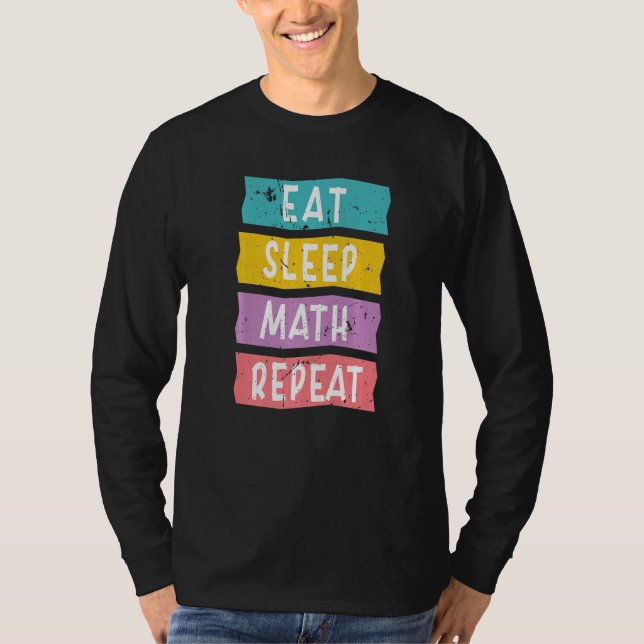 Camiseta Dizendo coisas engraçadas para professor de matemá (Frente)