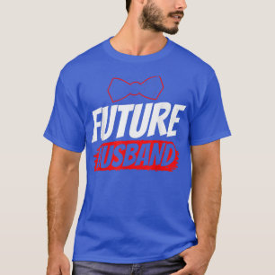 Camiseta Dizendo do Noivo da Festa do Futuro Marido Boda de